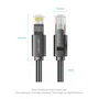 Vention Cable de red RJ45 UTP IBRBJ Cat.6 5m Negro